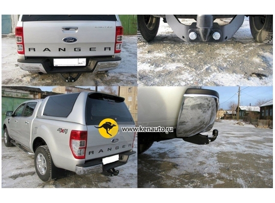 Bosal 3978F Фаркоп для Ford Ranger (Limited, Wildtrak) со ступенькой   с 2011 >