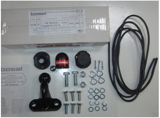 Bosal 2182F Фаркоп для Volkswagen Transporter T-5 minibus, (автобус), caravelle, multi(автобус) с 20