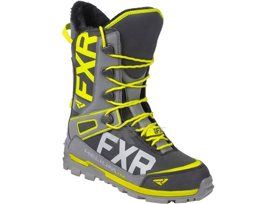 FXR Ботинки Helium Lite Speed Black/Char/HiVis размер 44 (US12) (30 см)