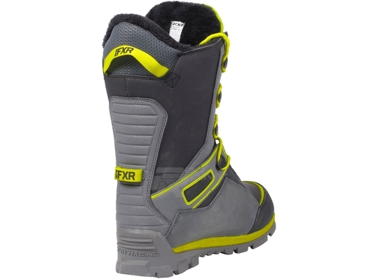 FXR Ботинки Helium Lite Speed Black/Char/HiVis размер 43 (US10) (29 см)