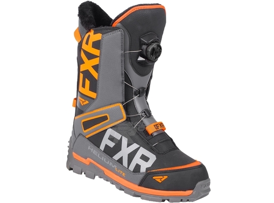FXR Ботинки Helium Lite BOA Black/Char/Orange размер 43 (US10) (29 см)