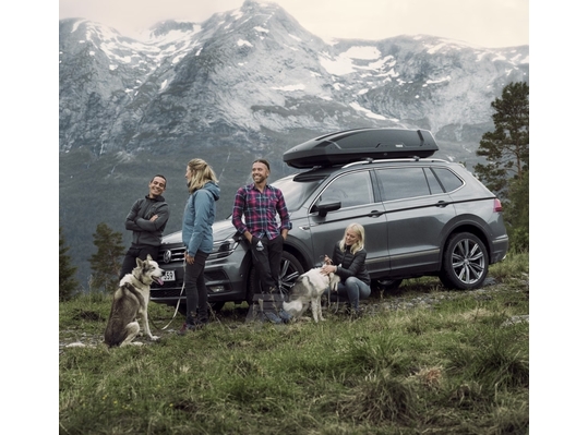 Thule Бокс на крышу Force XT M - Размер: 175x82x45.5 см. (черный матовый)