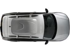 Koffer Автобокс 320 BONUS - обьём 320 литров / размер 130x82x37,5 см / белый матовый / односторонний