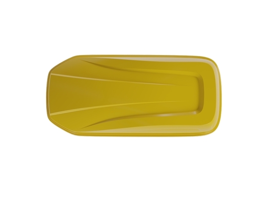 PT Group Бокс на крышу "ACTIVE M" желтый 450л - 187х44х88см