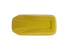 PT Group Бокс на крышу "ACTIVE M" желтый 450л - 187х44х88см