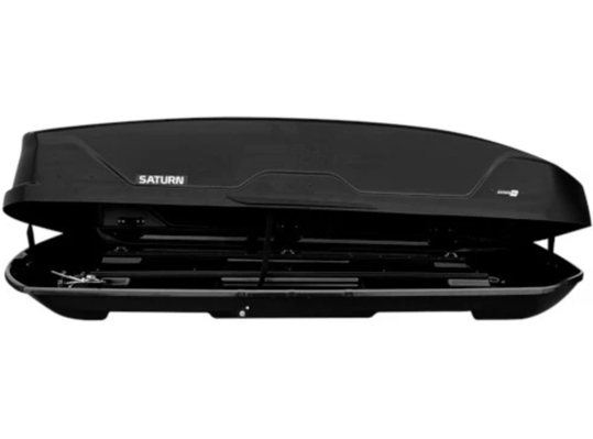 Saturn Бокс на крышу Saturn 800, черный матовый 800л - 228 x 100 x 46см