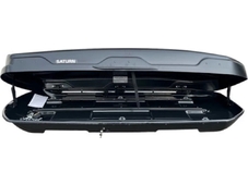 Saturn Бокс на крышу Saturn 650, черный матовый 650л - 228 x 100 x 35см