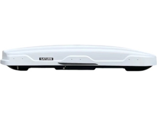 Saturn Бокс на крышу Saturn 650, белый матовый 650л - 228 x 100 x 35см