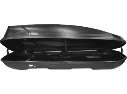 Saturn Бокс на крышу Saturn 700, черный матовый 700л - 228 x 95 x 45см