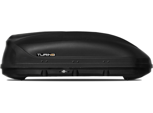 PT Group Автобокс Turino compact - обьём 360 литров / размер 141 х 78 х 40 см / чёрный матовый